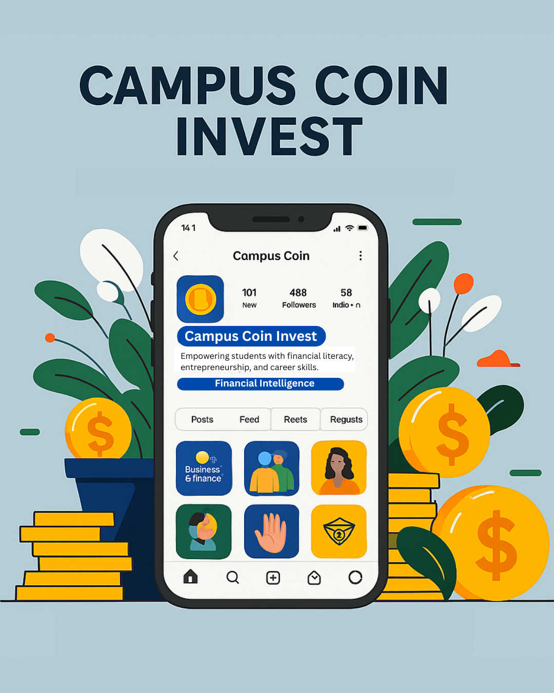 Campus Coin App - Campus Coin Invest